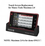 Touch Screen Digitizer Replacement for Matco Tools Maximus 2.0
